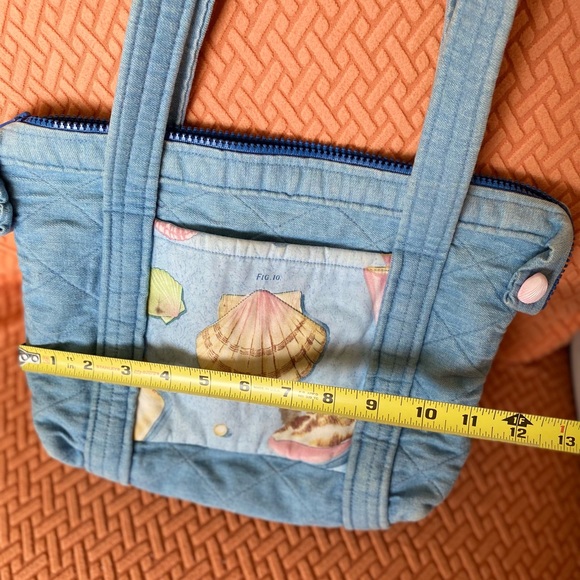 Ladies beach design shoulder bag - Picture 3 of 6